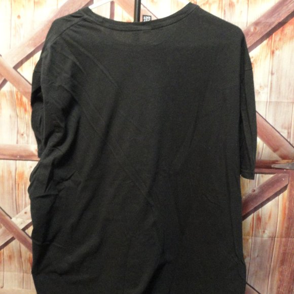 Iron Savage Apparel PIZZA & PRS Skull creepy pizza graphic T~Getly worn~… - Picture 3 of 3